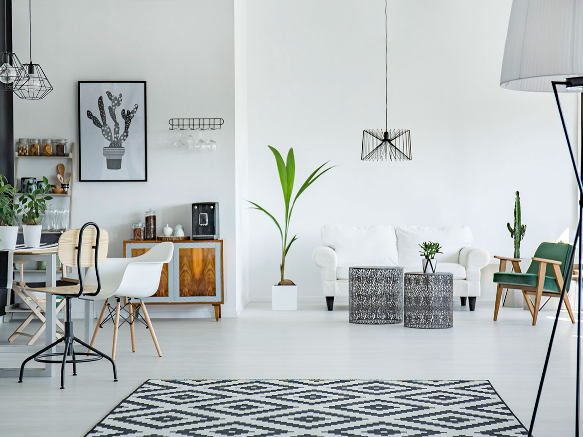Three-bedroom with study